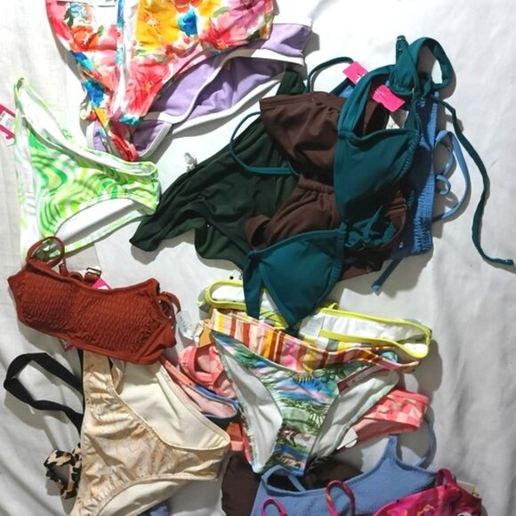 30 assorted sizes Bikini tops and bottoms Kona Sol xhilaration shade and shore